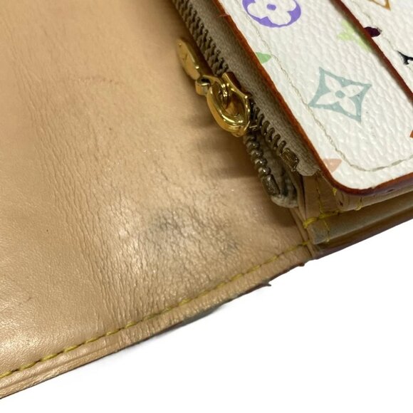 LOUIS VUITTON Pochette Porte Monnaie Credit Blanc Long Wallet - Picture 11 of 11